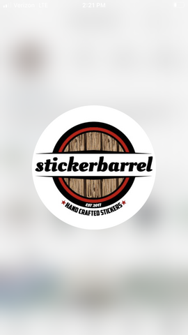 Sticker Barrel